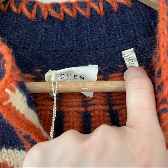 NWT DÔEN Hue Cardigan Sweater - Picture 7 of 13